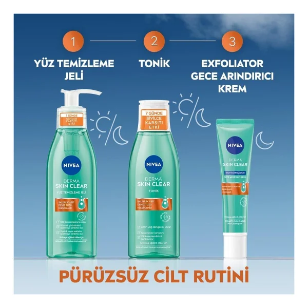 Nivea Derma Skin Clear Sivilce Karşıtı Tonik 200 Ml - Görsel 5