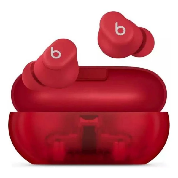 Beats Solo Buds TWS Şeffaf Kırmızı Kulak İçi Bluetooth Kulaklık