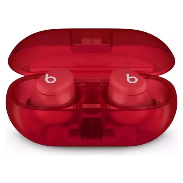 Beats Solo Buds TWS Şeffaf Kırmızı Kulak İçi Bluetooth Kulaklık - Görsel 3