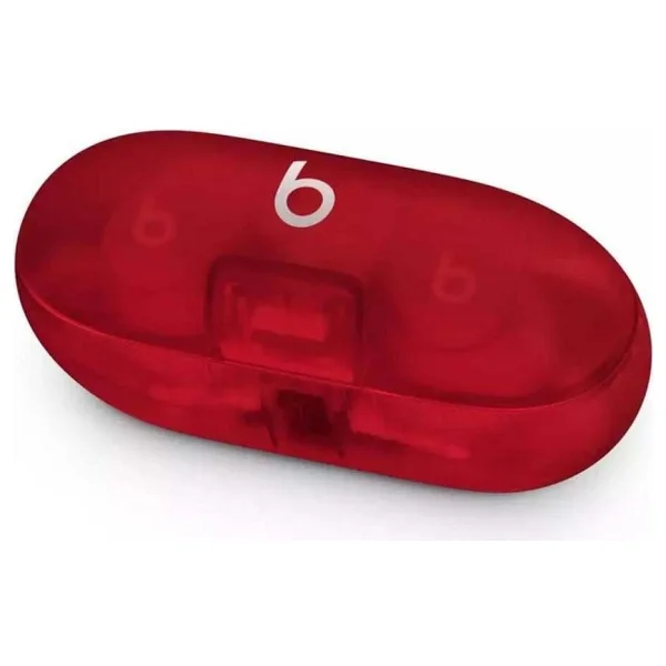 Beats Solo Buds TWS Şeffaf Kırmızı Kulak İçi Bluetooth Kulaklık - Görsel 5