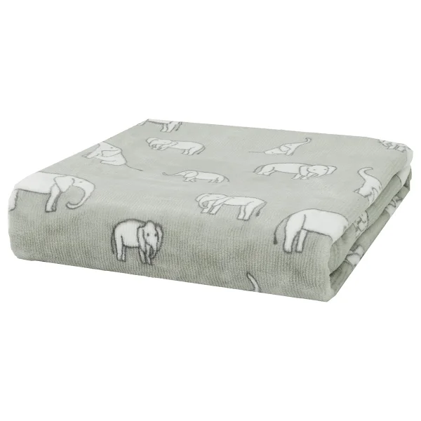Yataş Mini Povey 100x120 Cm Wellsoft Adaçayı Bebek Battaniyesi - Görsel 5