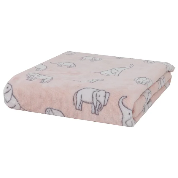 Yataş Mini Povey 100x120 Cm Wellsoft Somon Bebek Battaniyesi - Görsel 5