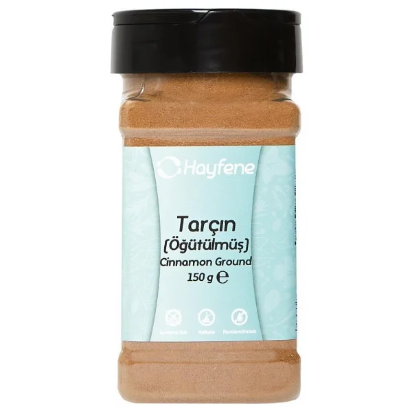 Hayfene Öğütülmüş Tarçın 150 G Endonezya Menşeli Yoğun Lezzetli - 160 Gr - Görsel 8