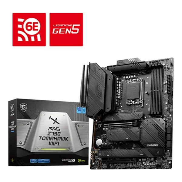 Msı Mag Z790 Tomahawk Wi-Fi Intel Lga1700 DDR5 Atx Anakart - Görsel 3