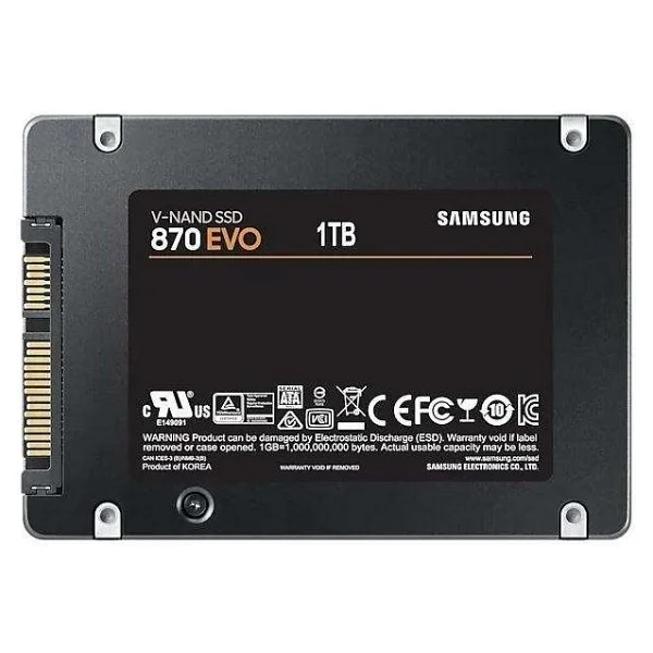 Samsung 870 Evo Mz-77e1t0bw Sata 3.0 2.5" 1 TB SSD - Görsel 6