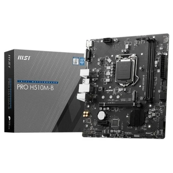 MSI Pro H510M-B Intel LGA1200 DDR4 Micro ATX Anakart