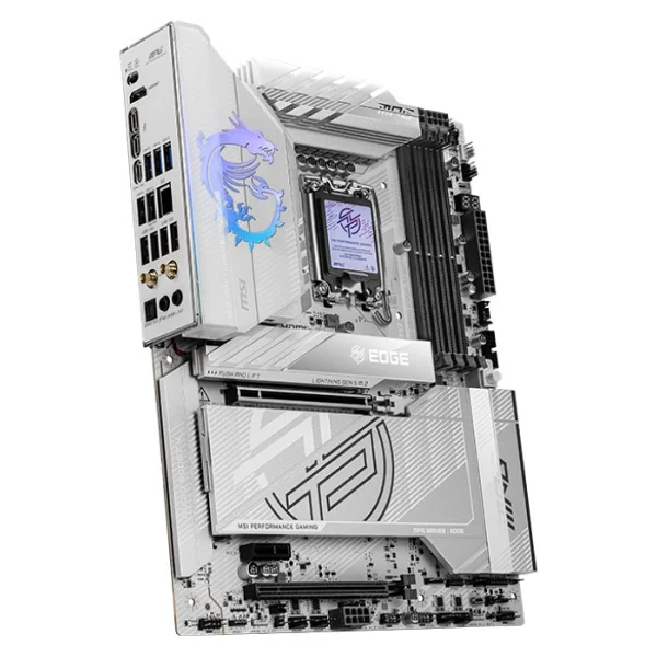 Msı Mpg Z890 Edge Tı Wi-Fi Intel Lga1851 DDR5 Atx Anakart - Görsel 2