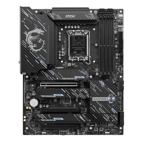 MSI Z890 Gaming Plus Wi-Fi Intel LGA1851 DDR5 ATX Anakart - Görsel 6