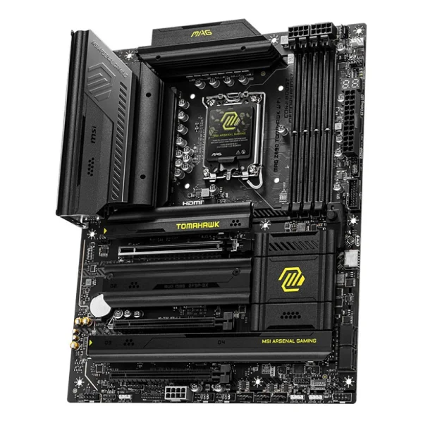Msı Mag Z890 Tomahawk Wi-Fi Intel Lga1851 DDR5 Atx Anakart - Görsel 4