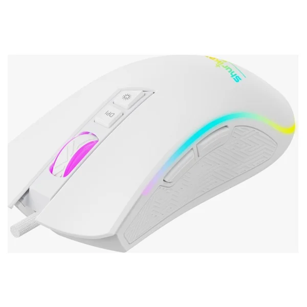 Shuriken Es7 Fuma RGB Makrolu Optik Oyuncu Mouse - Görsel 4