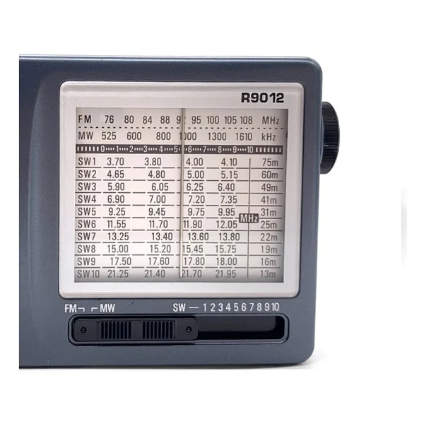 Tecsun R-9012 12 Bantlı Kısa Dalga Radyo - Görsel 4