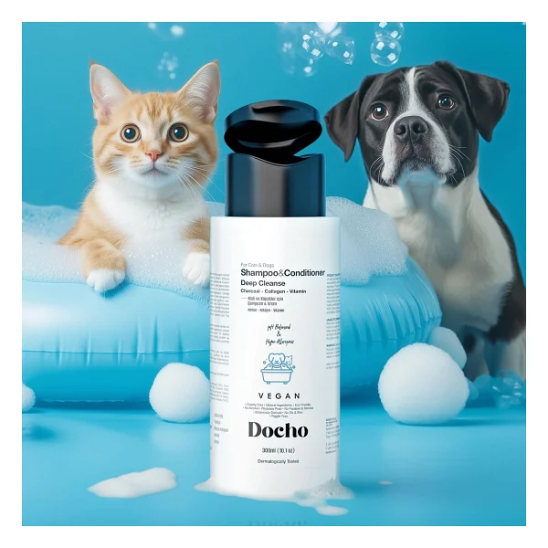 Docho Deep Cleanse 300 Ml Kömür Kolajen Vitamin Şampuan Ve Krem - Görsel 5