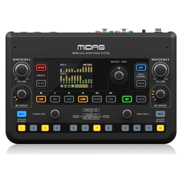 Mıdas DP48 48-Kanal Kişisel Monitör Mikseri - Görsel 6