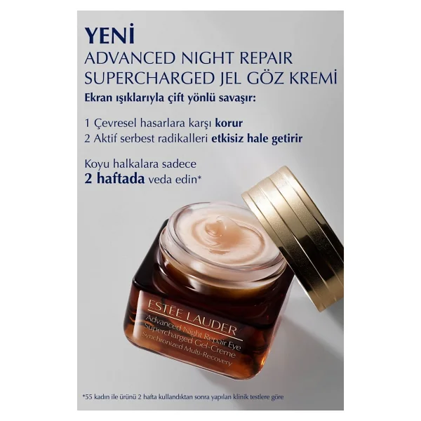 Estee Lauder Advanced Night Repair Supercharged Jel Göz Kremi 15 Ml - Görsel 2