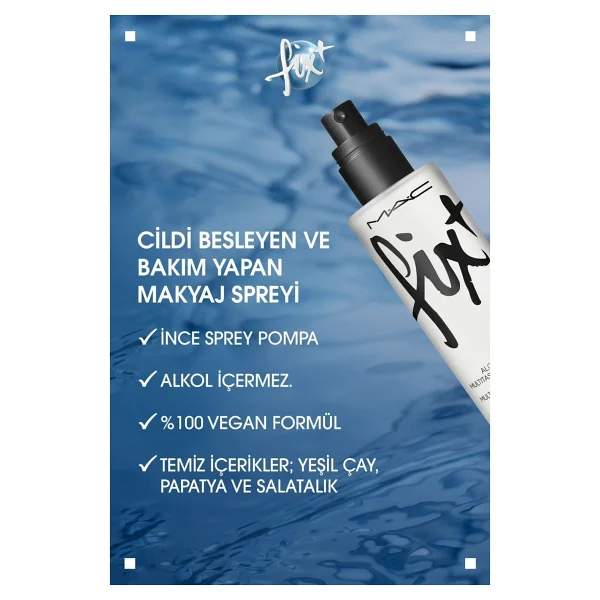 M.A.C Fix+ Original 100 Ml Makyaj Sabitleyici Sprey - Görsel 5