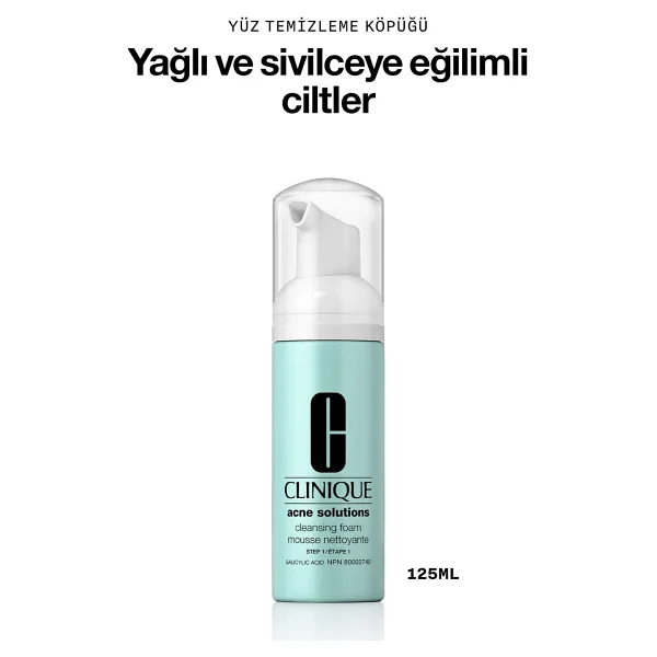 Clinique Anti-Blemish Solutions 125 Ml Yüz Temizleme Köpüğü - Görsel 9