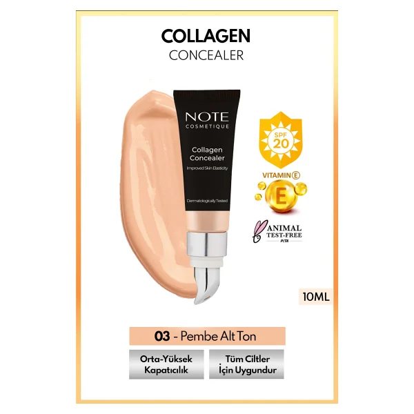 Note Collagen Spf 20 03 10 Ml Likit Kapatıcı - Görsel 6