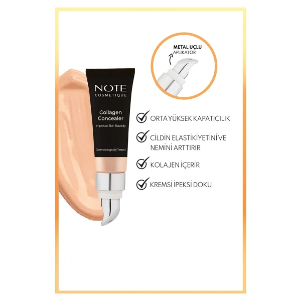 Note Collagen Spf 20 03 10 Ml Likit Kapatıcı - Görsel 2