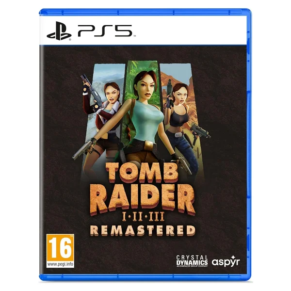 Tomb Raider I-Iıı Remastered Starring Lara Croft PS5 Oyunu - Görsel 2