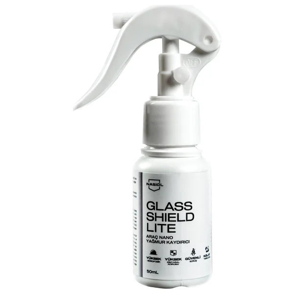Nasiol -Set 11-Glasshield Lite Nano Yağmur Kaydırıcı Ve New Car Smell Yeni Araç Kokusu Seti - Görsel 2