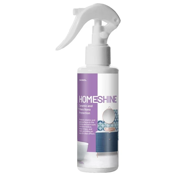 Nasiol Homeshine Kir Kireci Önleyen Ev Seramik Fayans Cam Duşakabin Nano Kaplama 1 Yıl Dayanım 150 Ml - Görsel 7