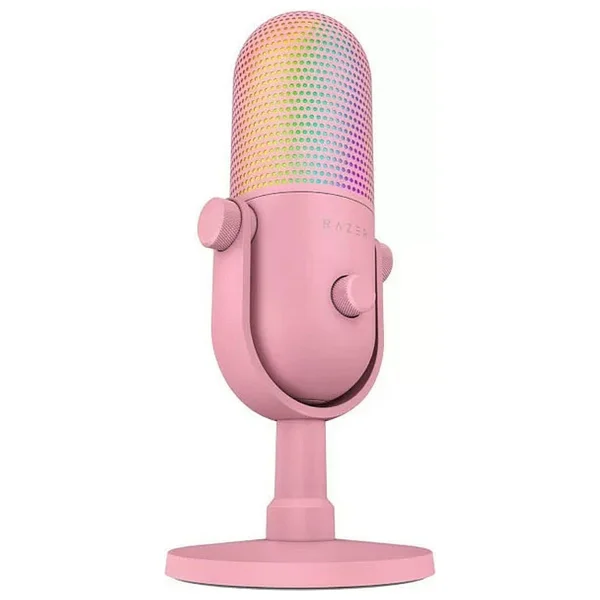 Razer Seiren V3 Chroma RGB USB Pembe Kondenser Mikrofon - Görsel 3