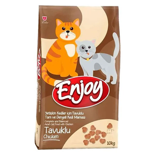 Enjoy Tavuklu 10 Kg Yetişkin Kedi Maması - Görsel 5