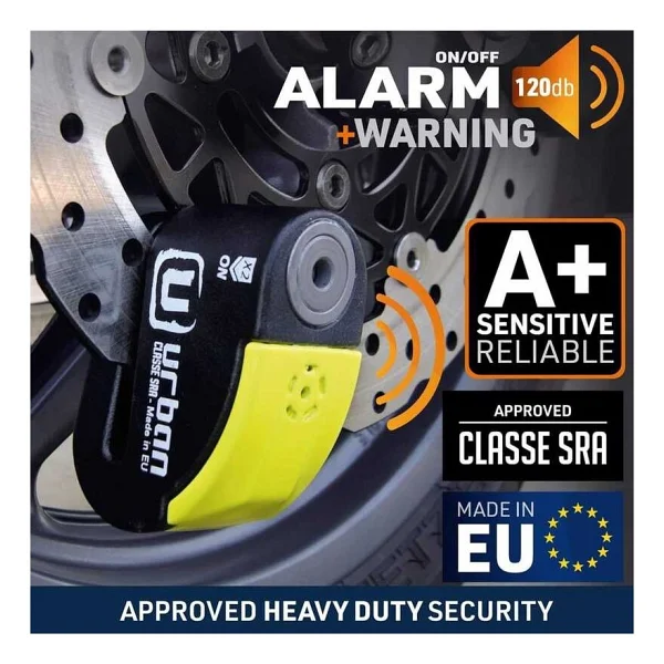 Urban Securıty Ur10 Alarmlı Disk Kilidi - Görsel 2