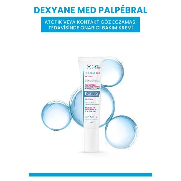 Ducray Dexyane Med Palpebral Göz Kapağı Kremi 15 Ml - Görsel 3