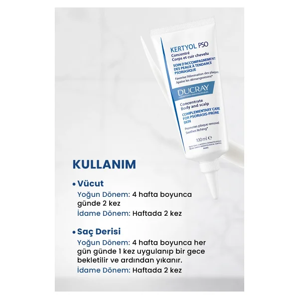 Ducray Kertyol P.S.O Pullanma Karşıtı Krem 100 Ml - Görsel 7