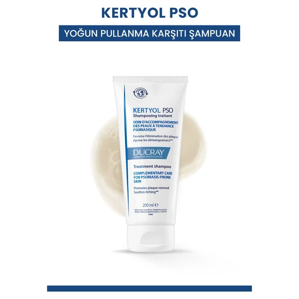 Ducray Kertyol Pso 200 Ml Kepek Şampuanı - Görsel 6