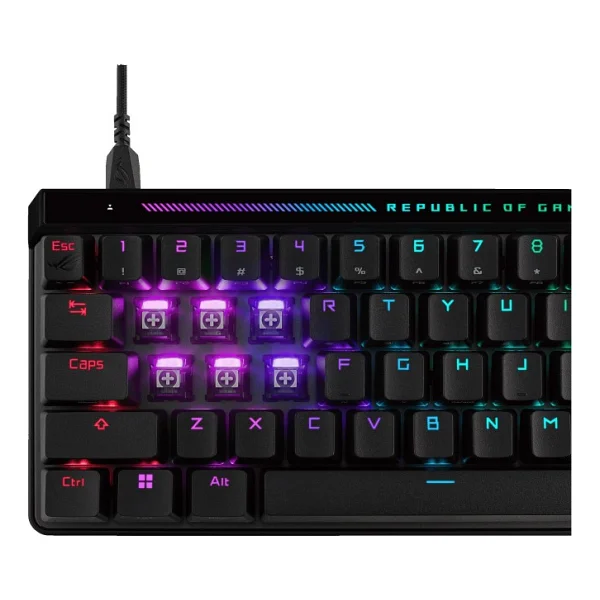 Asus Rog Falchion Ace Hfx RGB %65 Tkl Kablolu Mekanik Oyuncu Klavyesi - Görsel 3