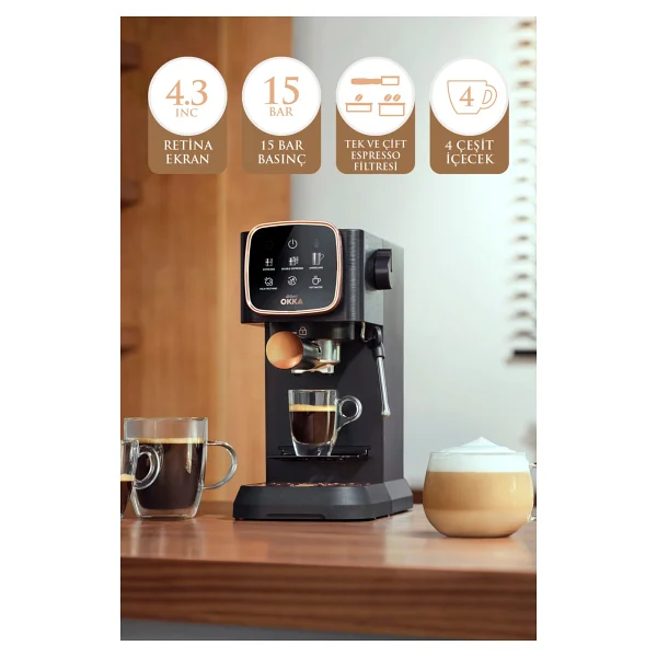 Arzum Okka Solo Ok0034 Espresso Makinesi - Görsel 2
