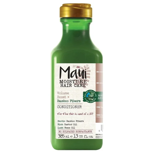 Maui Moisture Bamboo Fibers Kalınlaştırıcı Ve Onarıcı 385 Ml Saç Kremi - Görsel 4