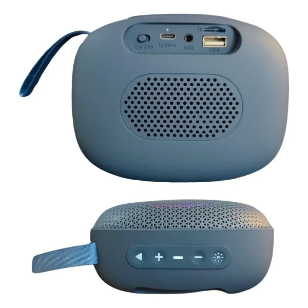 Hepu HP-S08 Mavi Bluetooth Hoparlör - Görsel 3