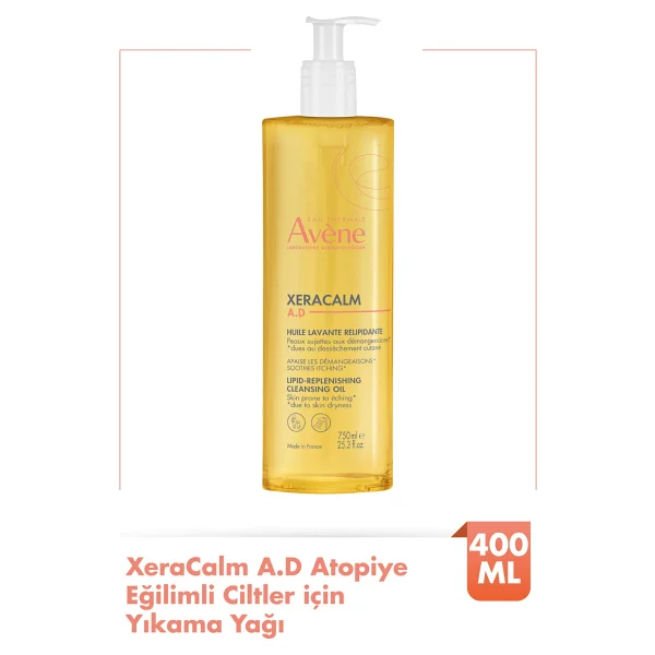 Avene Xeracalm A.D 400 Ml Yüz Temizleme Yağı - Görsel 10