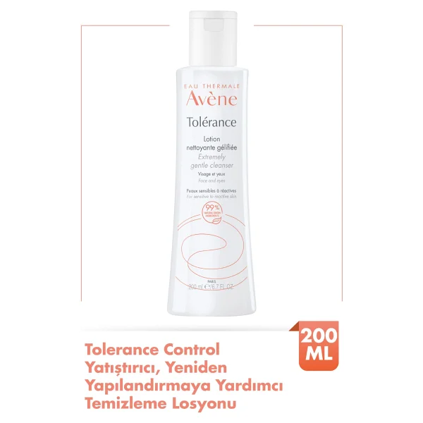 Avene Tolerance Nazik Yüz Temizleme Losyonu 200 Ml - Görsel 4