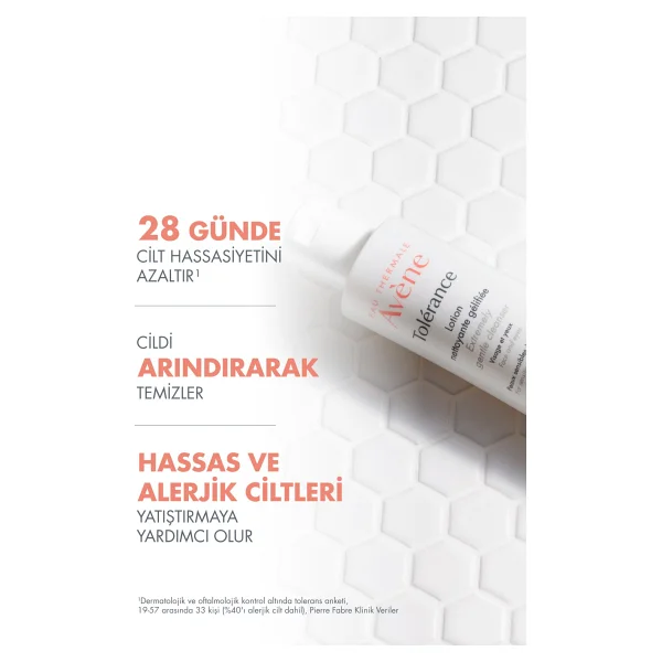 Avene Tolerance Nazik Yüz Temizleme Losyonu 200 Ml - Görsel 5