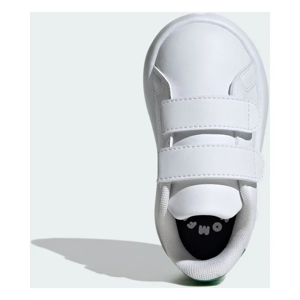 Adidas Advantage Cf I Id5286 Beyaz-Yeşil Bebek Spor Ayakkabı - Görsel 5