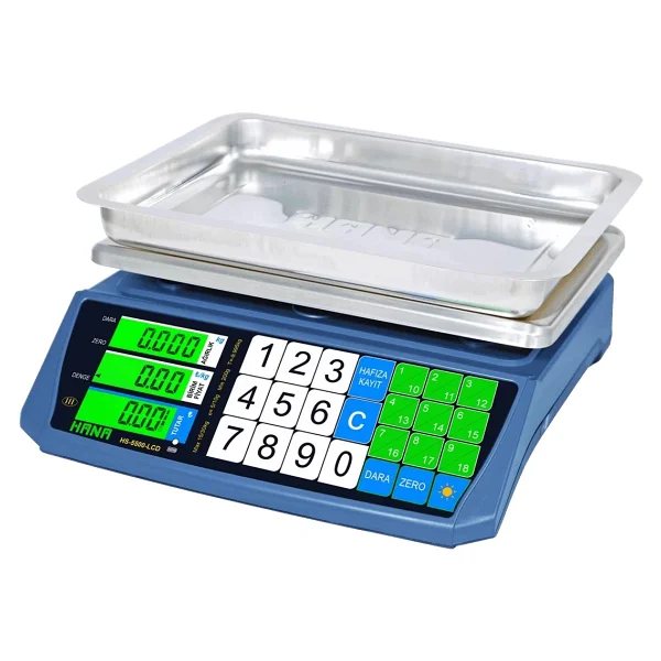 Hana Hs-5500 60 Kg LED Fiyat Hesaplamalı Terazi - Görsel 4