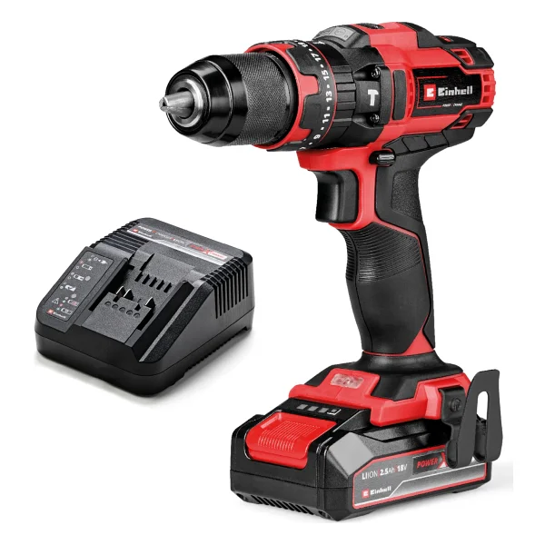 Einhell Te-CD 18/44 Li-İ Tek Akülü 2.5 Ah Darbeli Matkap - Görsel 2