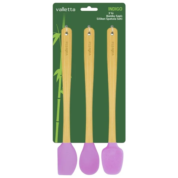 Valletta İndigo 26 cm 3'lü Spatula Seti - Görsel 9