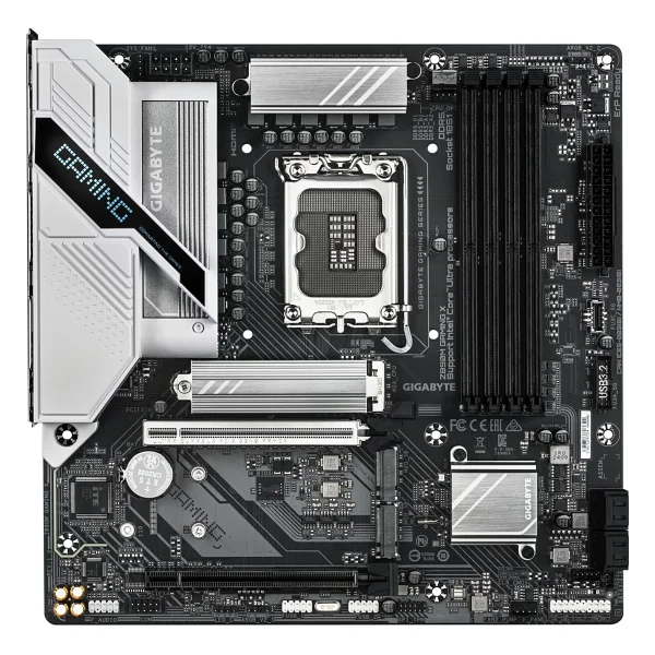 Gigabyte Z890m Gaming X Intel Lga1851 DDR5 Micro Atx Anakart - Görsel 2