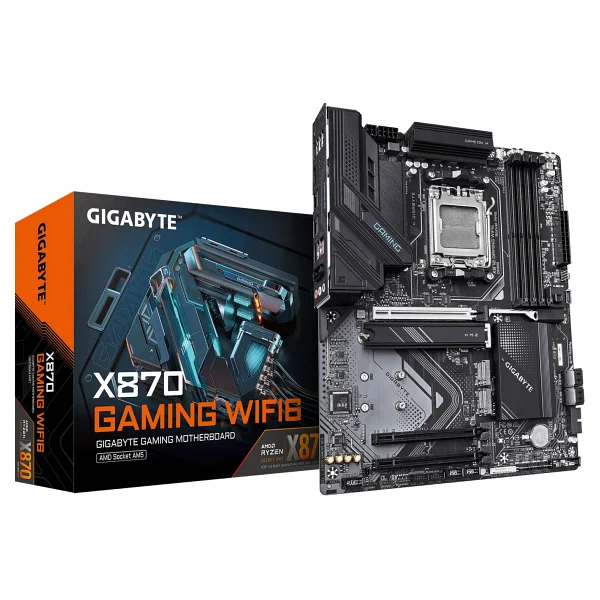 Gigabyte X870 Gaming Wıfı6 AMD Am5 DDR5 Atx Anakart - Görsel 3
