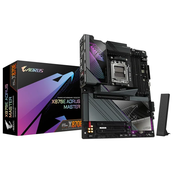 Gigabyte X870e Aorus Master Wi-Fi AMD Am5 DDR5 Atx Anakart - Görsel 5