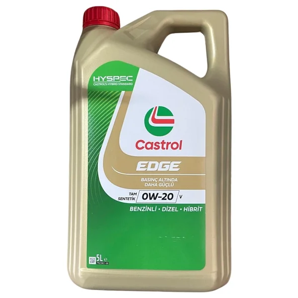 Castrol Edge 0w-20 V 5 Lt Motor Yağı - Görsel 3