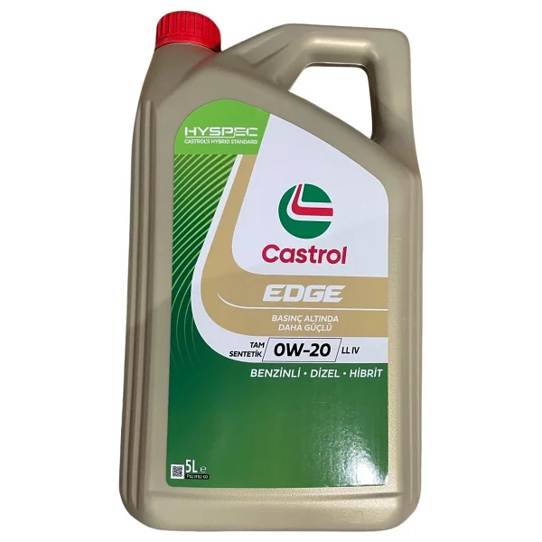 Castrol Edge 0w-20 Ll Iv 5 Lt Motor Yağı - Görsel 3