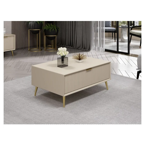 Minar Kale Luxe Orta Sehpa - Kumtaşı - Görsel 6
