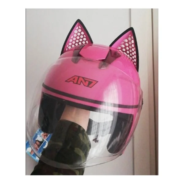Kedi Kulağı Kask Aksesuarı Kask Aparatı Sarı - Görsel 4