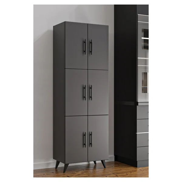 AEKA Nehir AE-3010 6 Kapaklı Çok Amaçlı Dolap - Görsel 9